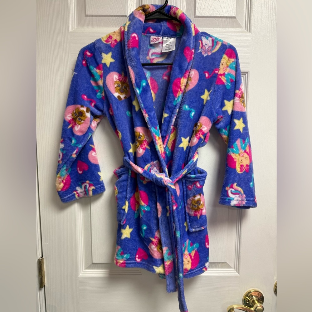 Jojo Siwa Girls Luxe Plush Pajama Robe Size 6-6X